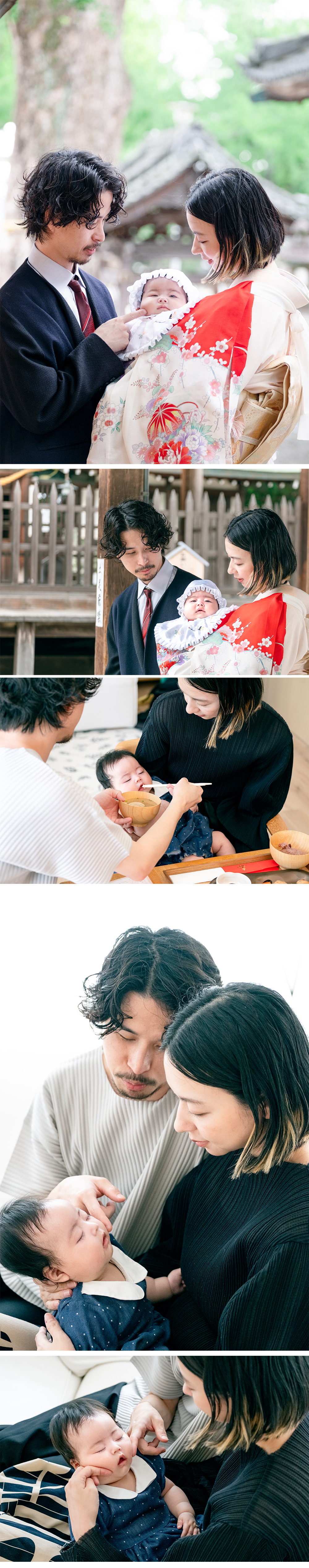 お宮参り・お食い初め・100日祝動画撮影・写真撮影