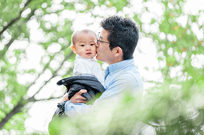 公園での家族写真作品集